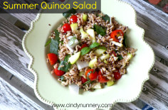Summer Brown Rice & Quinoa Salad