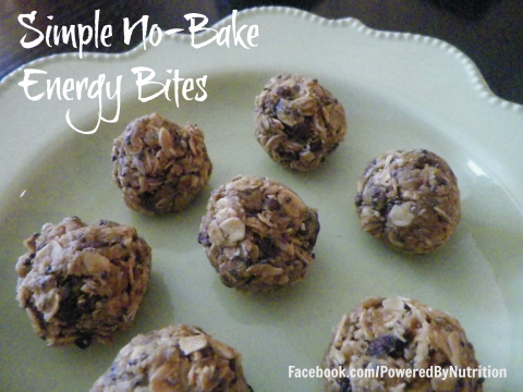 Simple No-Bake Energy Bites