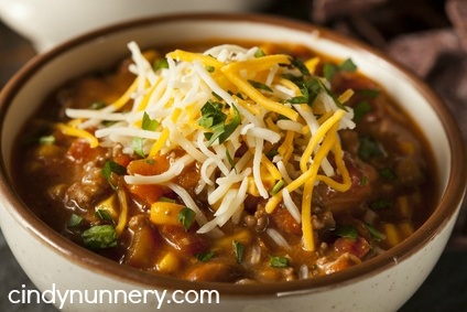 Thick & Chunky Turkey Chili