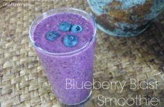 Blueberry Blast Breakfast (or anytime :) ) Smoothie