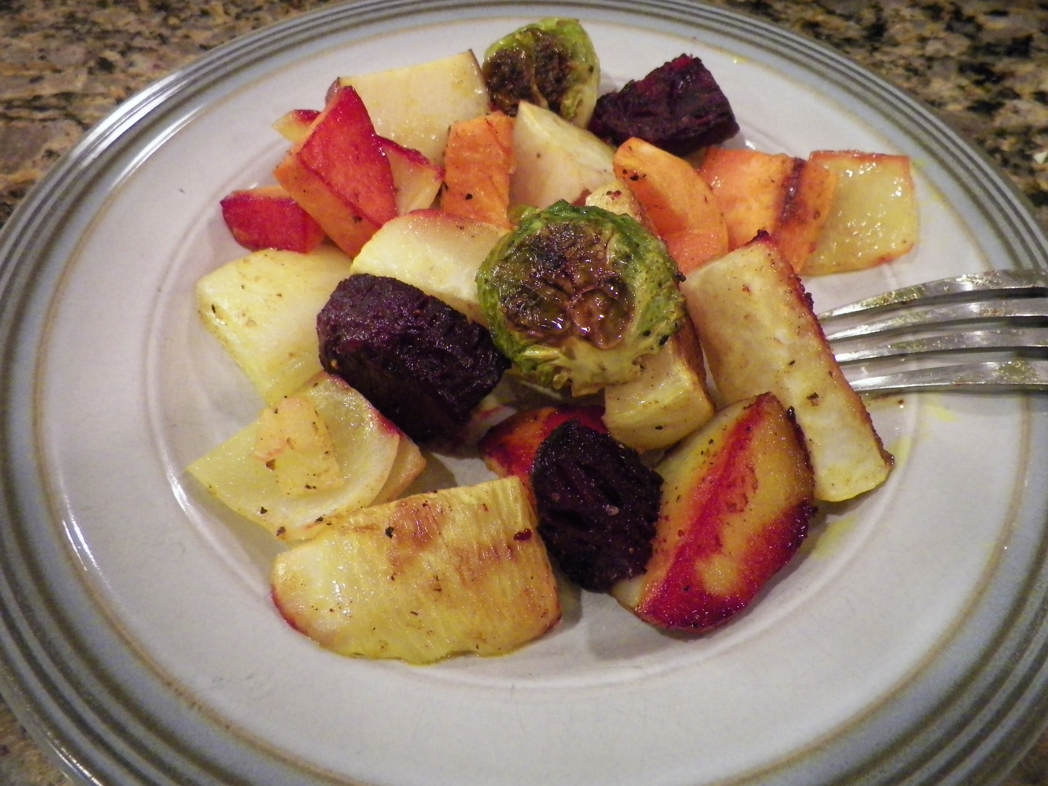 Turmeric Power + Roasted Turmeric Veggies Recipe