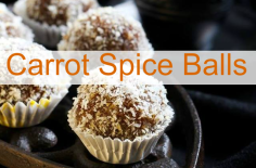 So Delicious Carrot Spice Balls