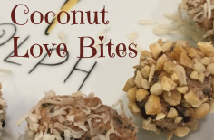Cherry Cashew Coconut Love Bites