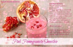 Pink Pomegranate Love Smoothie