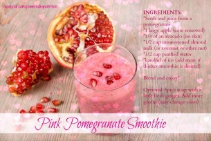 Pink Pomegranate Love Smoothie