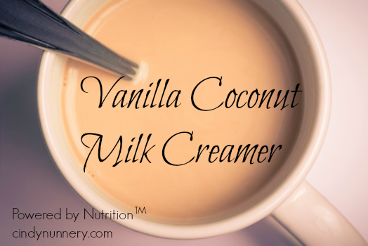 Vanilla Coconut Milk Creamer