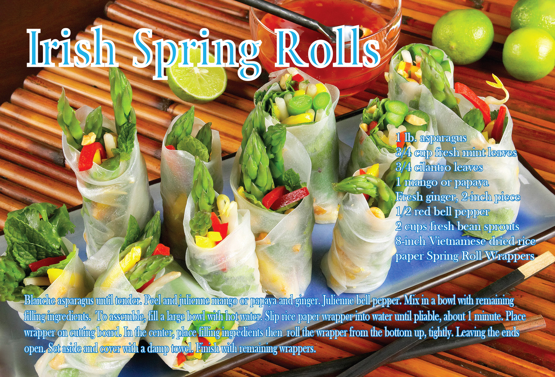 Grandma Macklmen’s Irish Spring Rolls