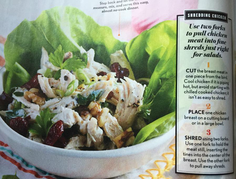 Toasted Almond Chicken Salad with Tart Cherries