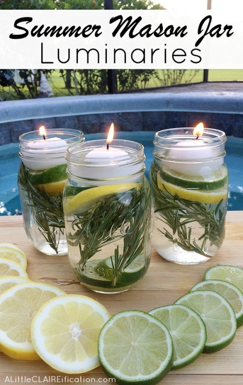 Keep Bugs Away With DIY Mason Jar Repellent