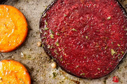 Simple Baked Beet Chips