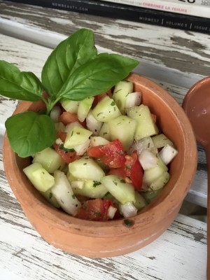 Chunky Cucumber Salsa