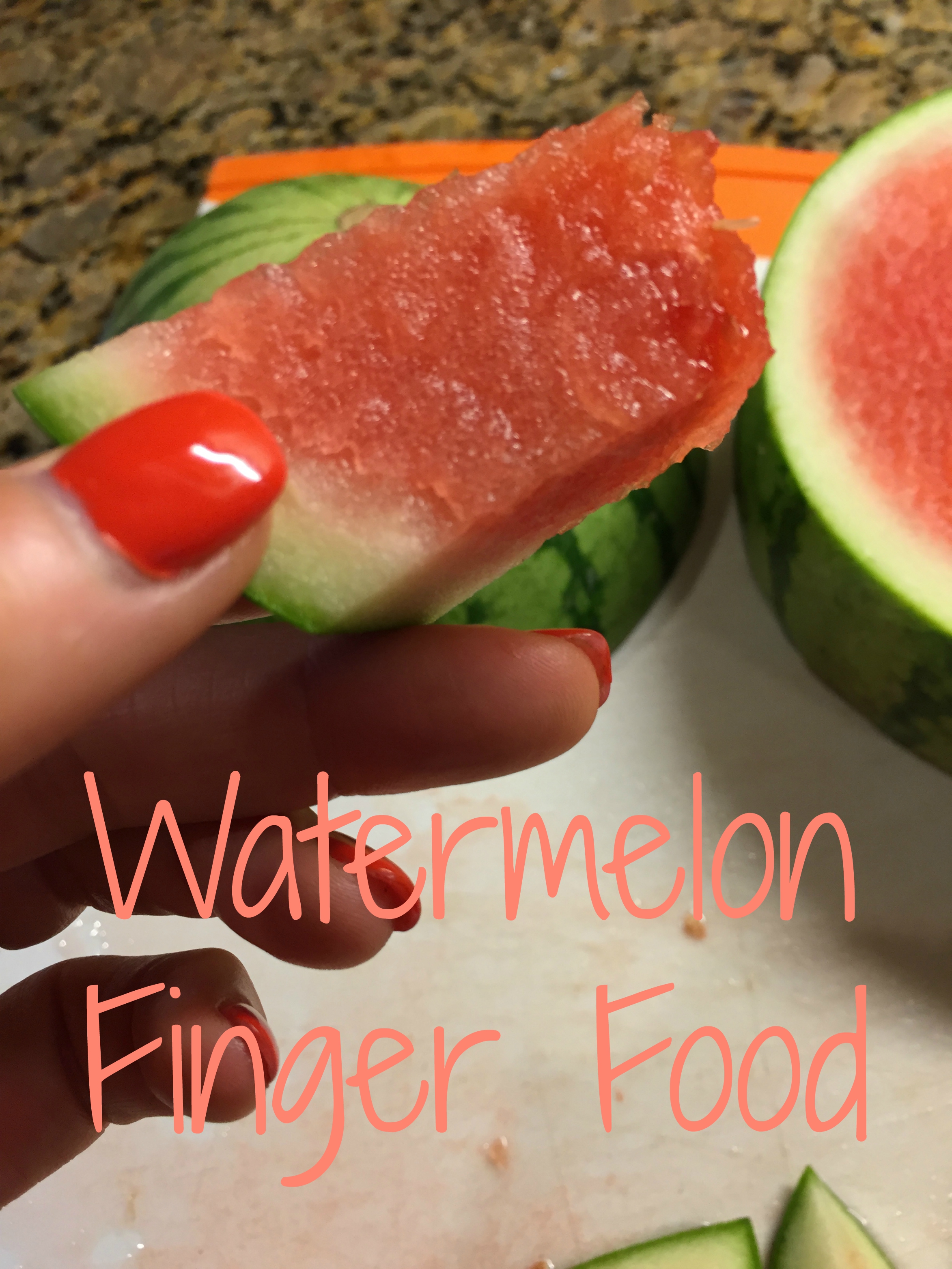How to Make Watermelon Finger Food