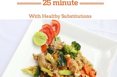 25 Minute Peanut Chicken Stir Fry With Healthy Substitutions