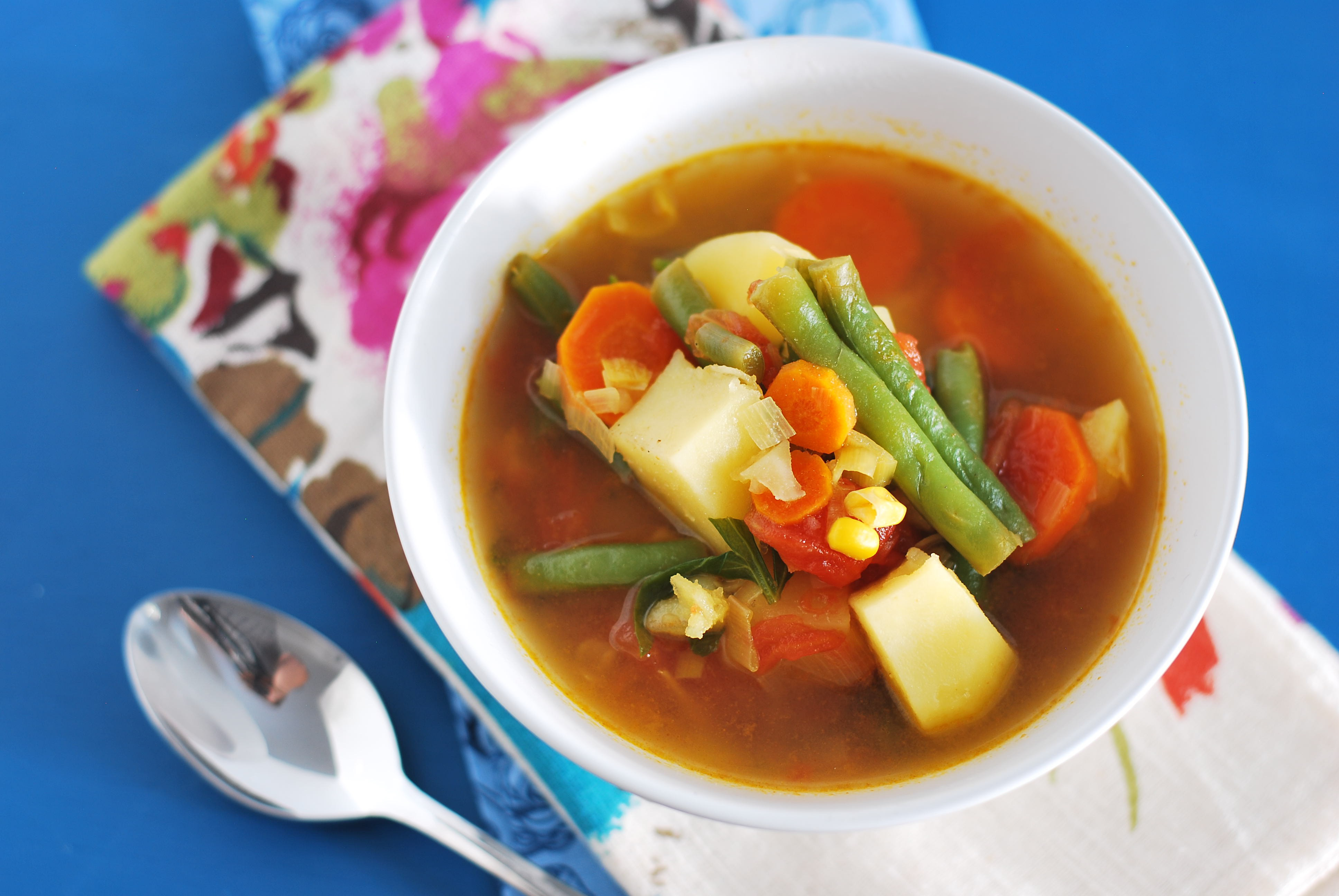 Fall Fresh Garden Vegetable Soup