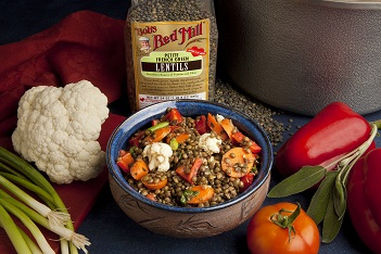 Vegetable Lentil Salad