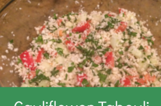 Cauliflower Tabouli