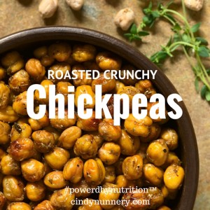 Easy Healthy Snack Roast Crunchy Chickpeas
