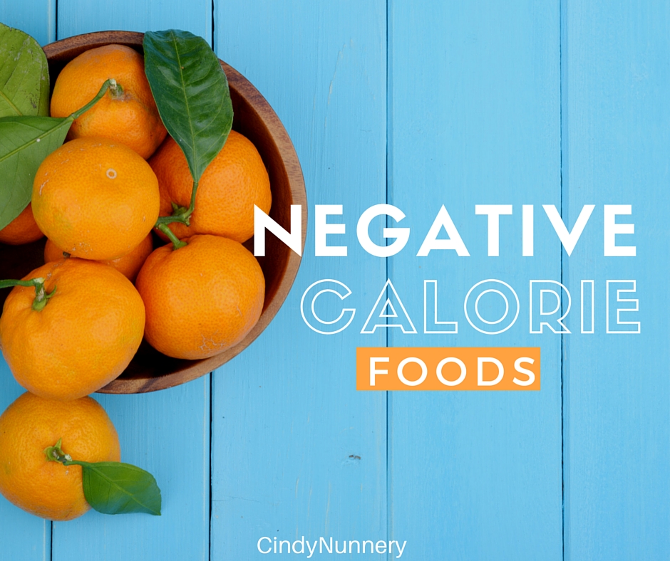 Negative Calorie Foods and Recipes
