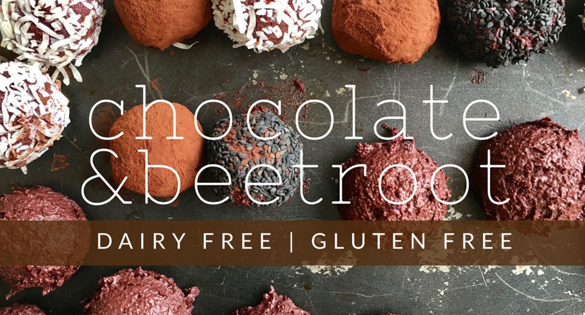 Chocolate and Beetroot Truffles