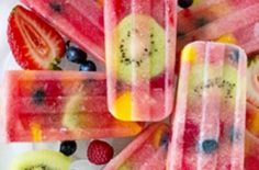 Fruit Filled Summer Popsicles