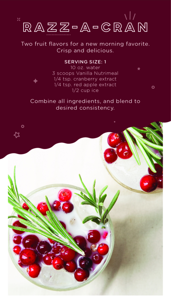 Naughty or Nice, Be Both With Nutrimeal
