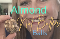 Almond Butter Protein Snack Balls