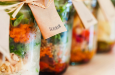 Easy Salad in a Jar